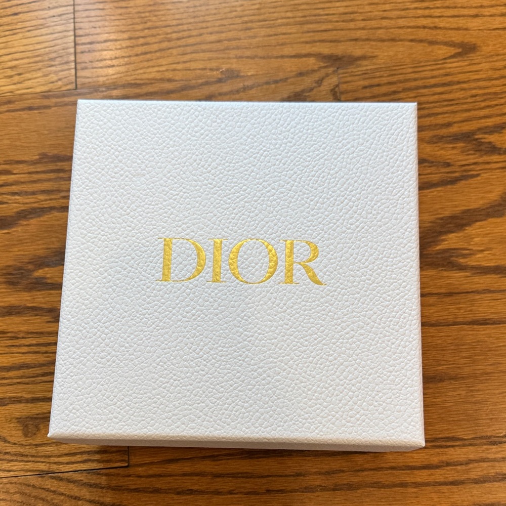 Dior Luxurious White Box with Gold Logo